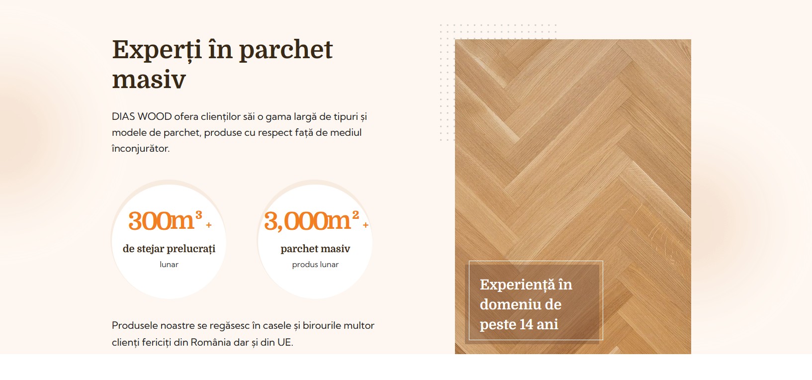 DIAS WOOD – Producător român de parchet din stejar masiv și stratificat