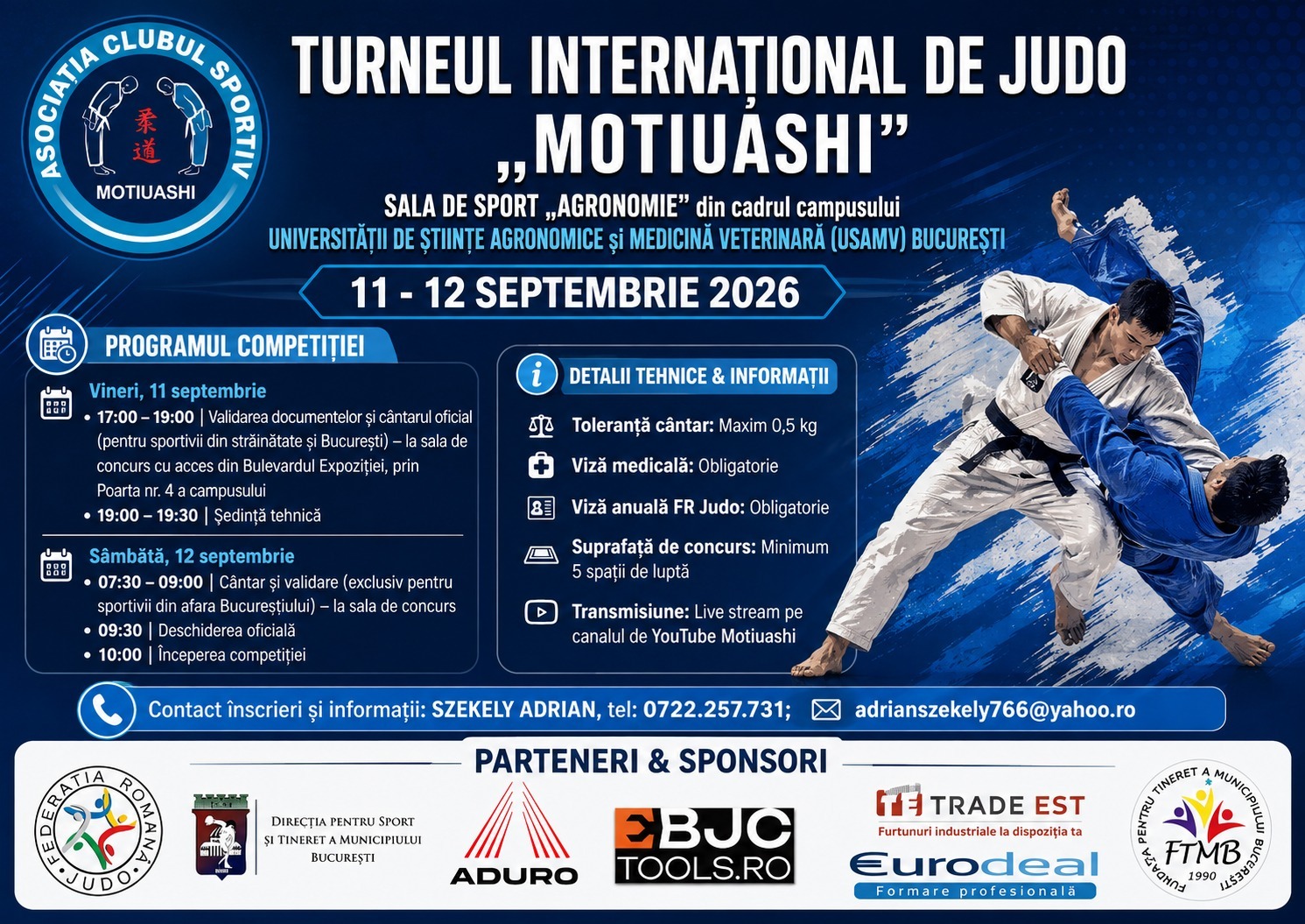 Aproximativ 800 de tineri judoka din patru tari la turneul i — be360.ro